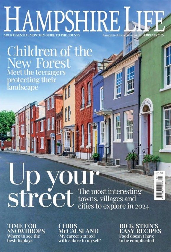 Hampshire Life Magazine Cover February 2024